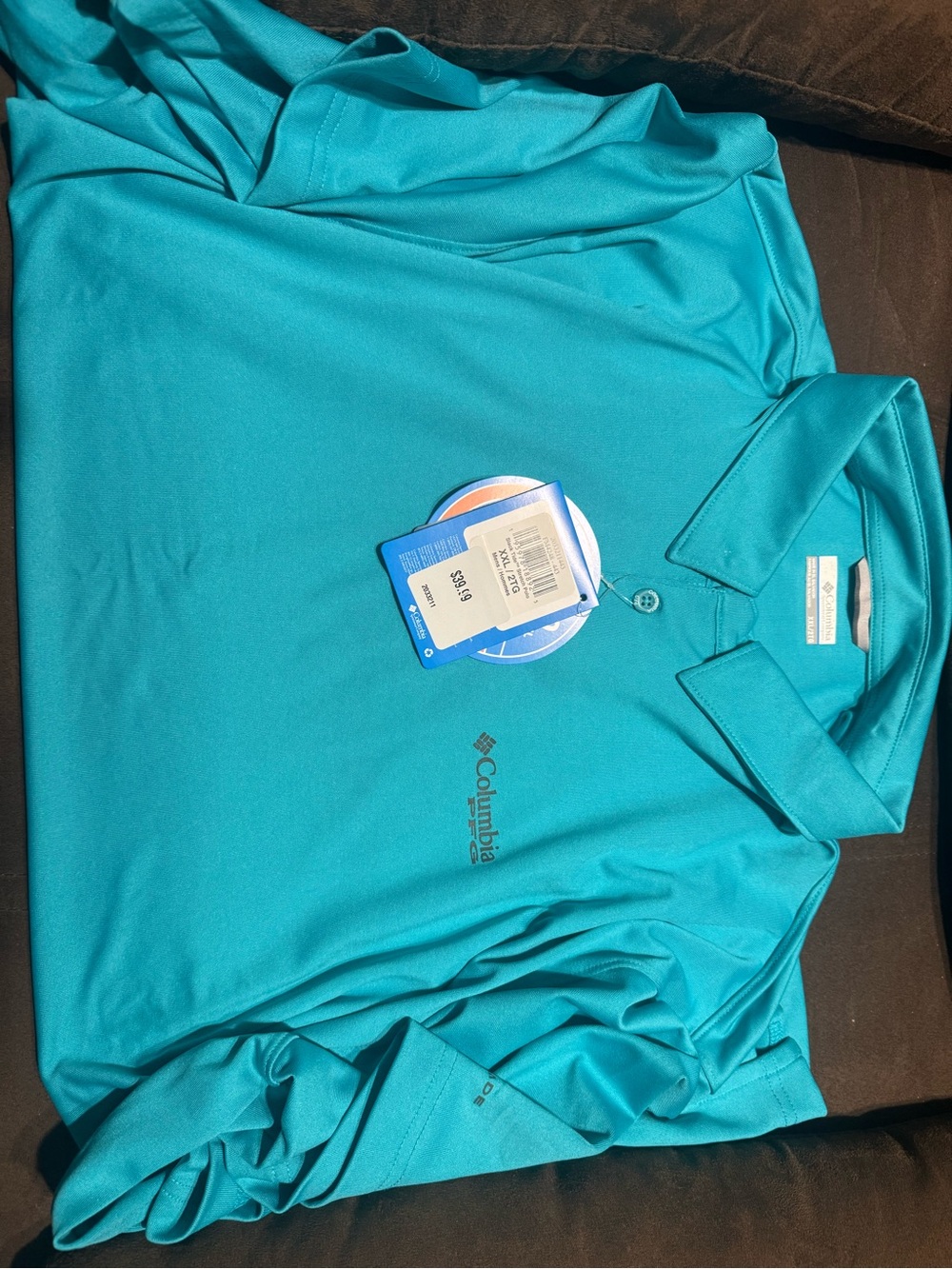 Columbia Men’s Teal Performance Polo
